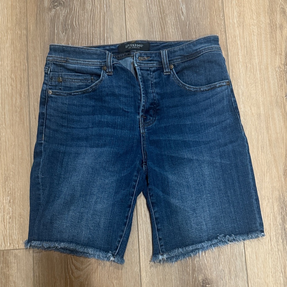 Blue Denim Shorts